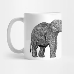 Baby Asian elephant Mug